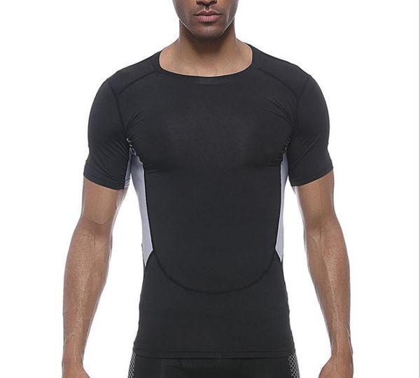 new 2017 outdoor tights men's sport short sleeve patchwork cycling dry running speed fitness basketball base tshirt compression tee men, White;black
new 2017 outdoor tights men's sport short sleeve patchwork cycling dry running speed fitness basketball base tshirt compression tee men, White;black