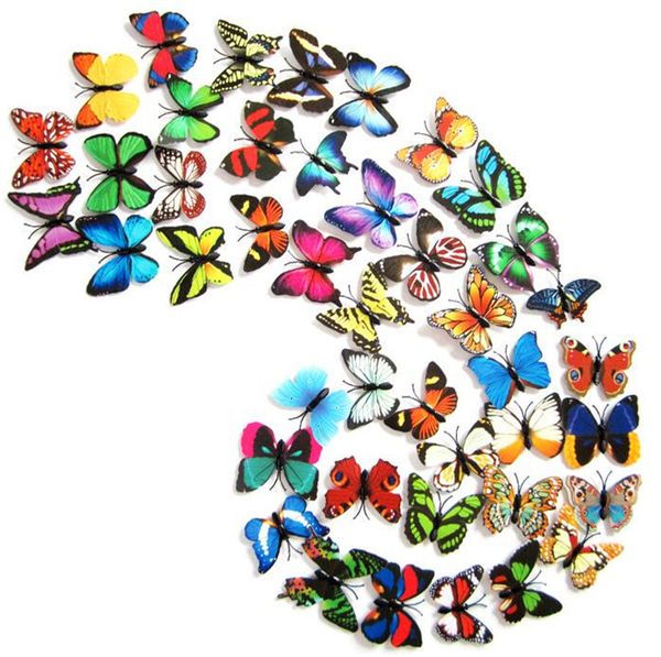 4.5 cm single simulation butterfly refrigerator stick / pins 3d butterflies pvc removable wall stickers butterflys decoration i039
4.5 cm single simulation butterfly refrigerator stick / pins 3d butterflies pvc removable wall stickers butterflys decoration i039