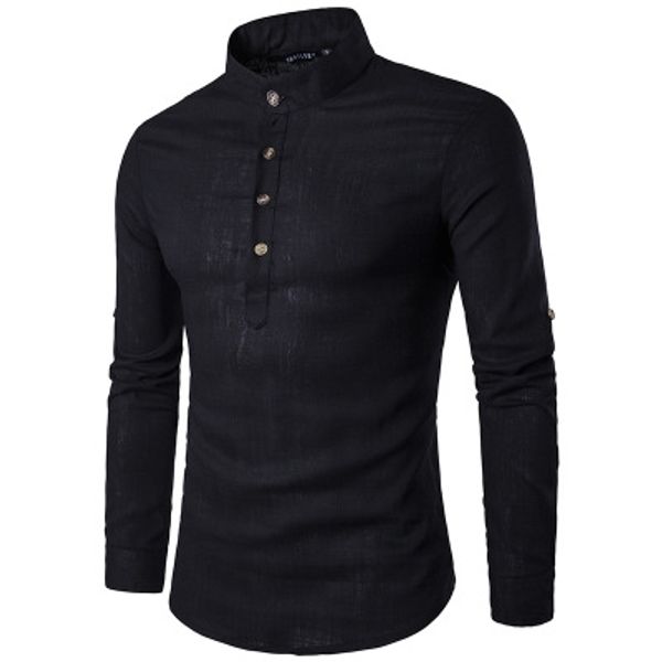 solid casual linen mens long sleeve dress shirts cotton men shirt plus size slim fit homme 29vs, White;black
solid casual linen mens long sleeve dress shirts cotton men shirt plus size slim fit homme 29vs, White;black