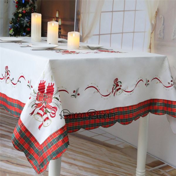 wholesale-60inx104in(150cmx260cm) white embroidery tablecloth rectangular christmas jingling bell pattern table cloth party supplies
wholesale-60inx104in(150cmx260cm) white embroidery tablecloth rectangular christmas jingling bell pattern table cloth party supplies