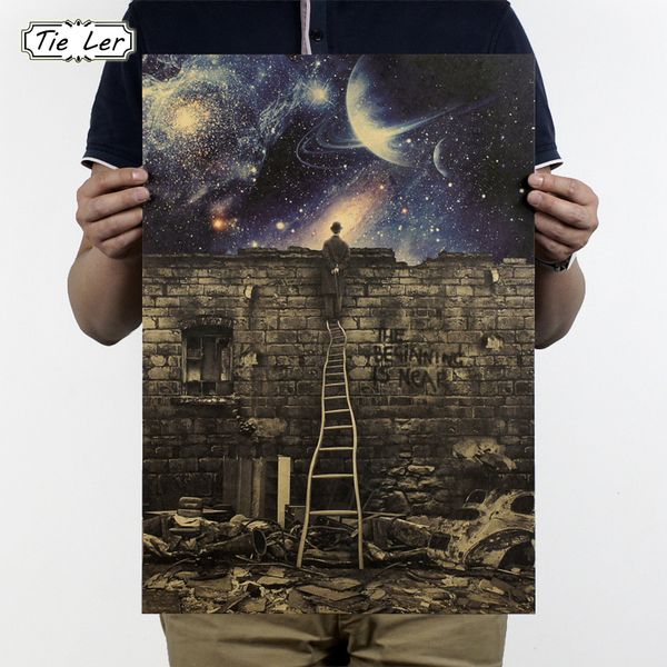 wholesale- wall sticker metaphor beginning is near retro posters motivational poster hanging decorative painting classic poster paper
wholesale- wall sticker metaphor beginning is near retro posters motivational poster hanging decorative painting classic poster paper
