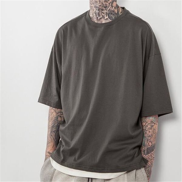 mens solid cotton t shirt summer new oversized loose tee shirt for man hip hop streetwear fashion tees black white camisetas top, White;black
mens solid cotton t shirt summer new oversized loose tee shirt for man hip hop streetwear fashion tees black white camisetas top, White;black