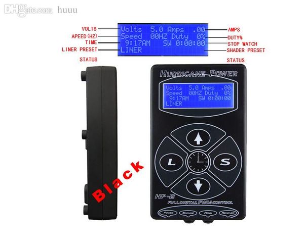 new tattoo power supply hurricane hp-2 tattoo digital dual power supply black tattoo power unit
new tattoo power supply hurricane hp-2 tattoo digital dual power supply black tattoo power unit