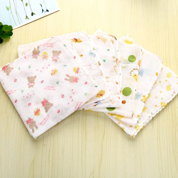 5pcs/lot baby towel cotton gauze cartoon bath towel kids newborn baby wash cloth face hand bathing square towels feeding bibs
5pcs/lot baby towel cotton gauze cartoon bath towel kids newborn baby wash cloth face hand bathing square towels feeding bibs