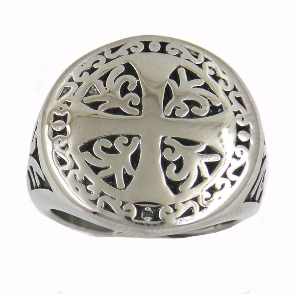 fanssteel stainless steel punk vintage mens or womens jewelry tree of life cross ring gift for brothers sisters 13w35, Silver
fanssteel stainless steel punk vintage mens or womens jewelry tree of life cross ring gift for brothers sisters 13w35, Silver
