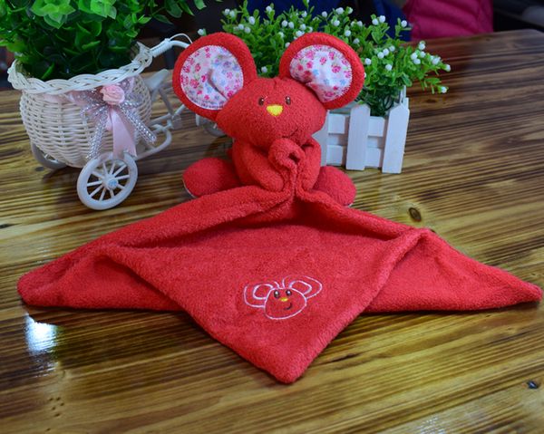 Red mouse baby Reassure Towel newborn blankie development appease towel educational plush toy
Red mouse baby Reassure Towel newborn blankie development appease towel educational plush toy