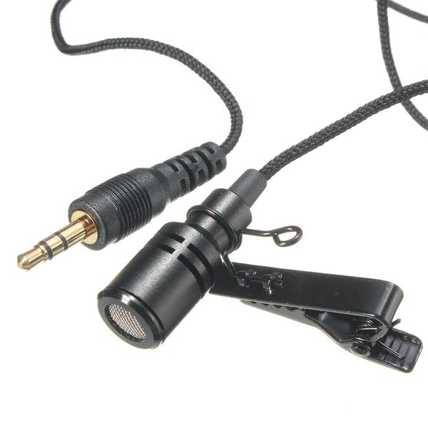 LEORY Mini 3.5mm Jack Microphone Lavalier Tie Clip Microphones Microfono Mic For Speaking Speech Lectures 2.4m Long Cable
LEORY Mini 3.5mm Jack Microphone Lavalier Tie Clip Microphones Microfono Mic For Speaking Speech Lectures 2.4m Long Cable