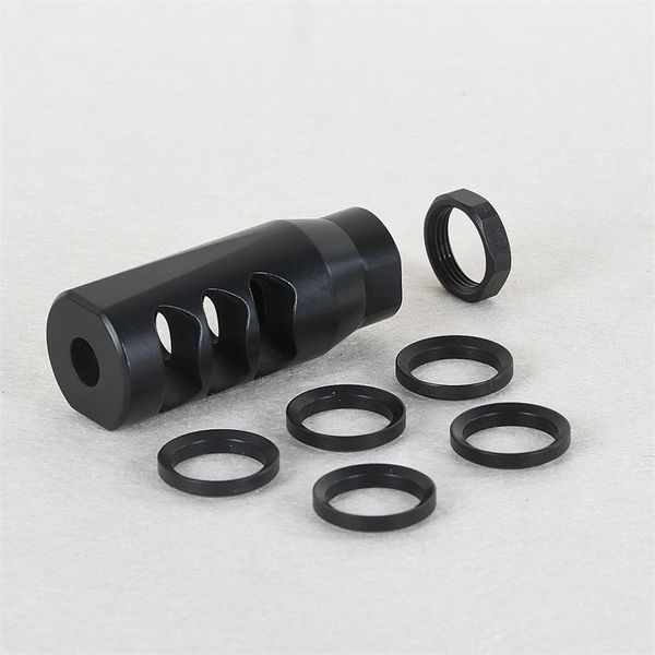 high performance steel muzzle brake cnc machined .308 7.62 5/8x24rh thread jam nut+washer included
high performance steel muzzle brake cnc machined .308 7.62 5/8x24rh thread jam nut+washer included
