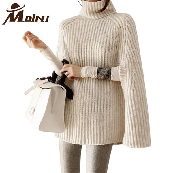wholesale-women turtleneck sweater pullover female oversize blouse winter batwing sleeve knitted poncho autumn knitting shrug outerwear, White;black
wholesale-women turtleneck sweater pullover female oversize blouse winter batwing sleeve knitted poncho autumn knitting shrug outerwear, White;black