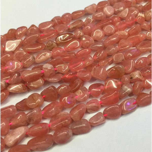 natural genuine argentina red rhodochrosite nugget form fillet irregular pebble beads fit jewelry diy necklaces or bracelets 15" 04327, Black
natural genuine argentina red rhodochrosite nugget form fillet irregular pebble beads fit jewelry diy necklaces or bracelets 15" 04327, Black