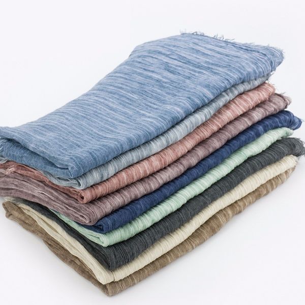 wholesale-autumn and winter scarf solid color vintage cotton scarfs pleated women scarfs fashionable carves and stoles 190*85cm, Blue;gray
wholesale-autumn and winter scarf solid color vintage cotton scarfs pleated women scarfs fashionable carves and stoles 190*85cm, Blue;gray