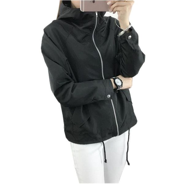 wholesale- spring/autumn women jacket 2017 new fashion long-sleeved lovers clothes hooded loose plus-size short coat nz428, Black;brown
wholesale- spring/autumn women jacket 2017 new fashion long-sleeved lovers clothes hooded loose plus-size short coat nz428, Black;brown