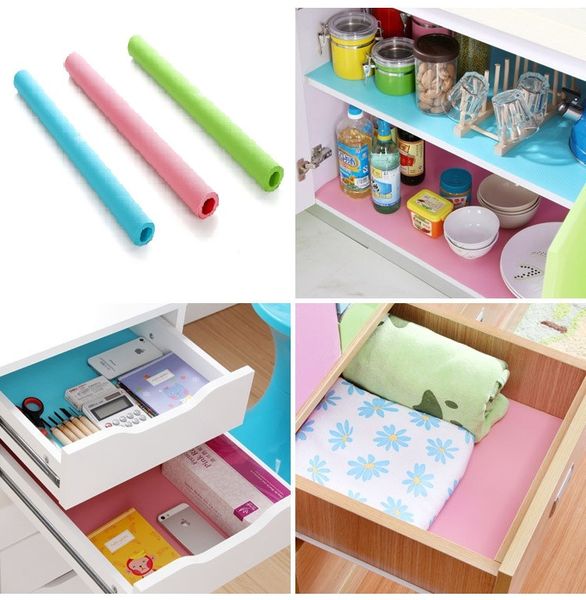 

cupboard mat can cut moisture proof anti oil cabinet mat candy color drawer cushion non slip washable wardrobe pad ia559