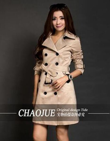 woman in the spring and autumn period and the han edition boutique british elegant long show thin plus-size trench coat / s-4xl, Black
woman in the spring and autumn period and the han edition boutique british elegant long show thin plus-size trench coat / s-4xl, Black