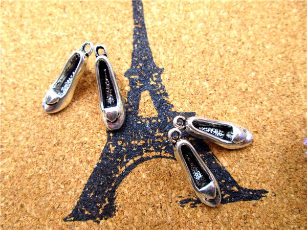 60pcs high heel shoe charms pendants antique tibetan silver tone 3d 22mm x 10mm x 7mm, Bronze;silver
60pcs high heel shoe charms pendants antique tibetan silver tone 3d 22mm x 10mm x 7mm, Bronze;silver
