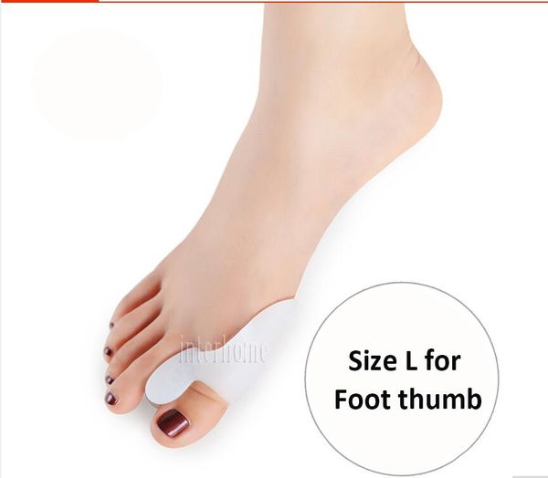 new 1pair foot thumb gel silicone bunion corrector big toe separators straightener spreader foot care tool hallux valgus pro massager
new 1pair foot thumb gel silicone bunion corrector big toe separators straightener spreader foot care tool hallux valgus pro massager