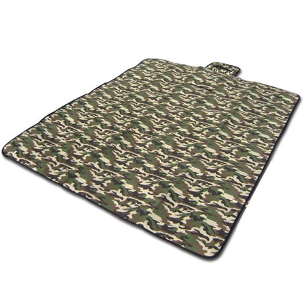 

wholesale-portable waterproof outdoor camouflage picnic barbecue mat pad beach camping equipment baby climb blanket family 180*150cm