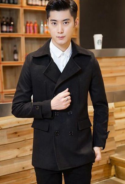 europe and the united states the new fashion of cultivate one's morality men winter youth cloth trench coat m-2xl, Black
europe and the united states the new fashion of cultivate one's morality men winter youth cloth trench coat m-2xl, Black