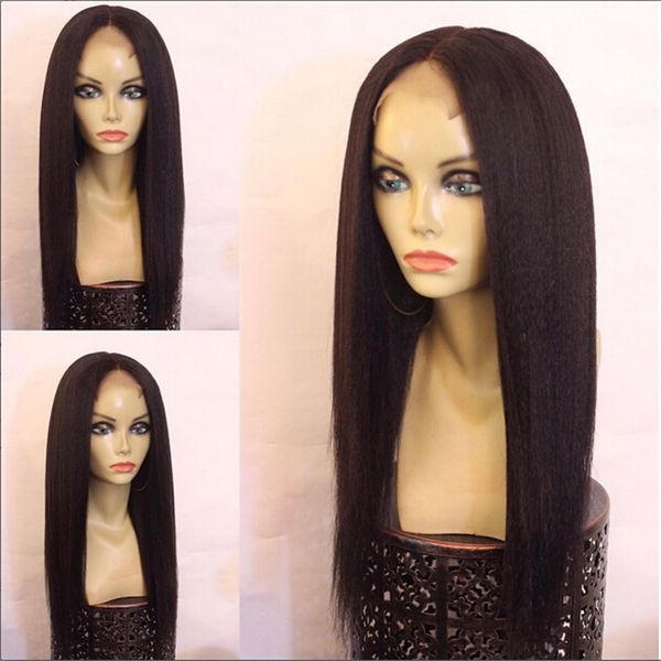 8a brazilian straight lace front wigs natural hairline light yaki glueless full lace human hair wigs hip, Black;brown
8a brazilian straight lace front wigs natural hairline light yaki glueless full lace human hair wigs hip, Black;brown