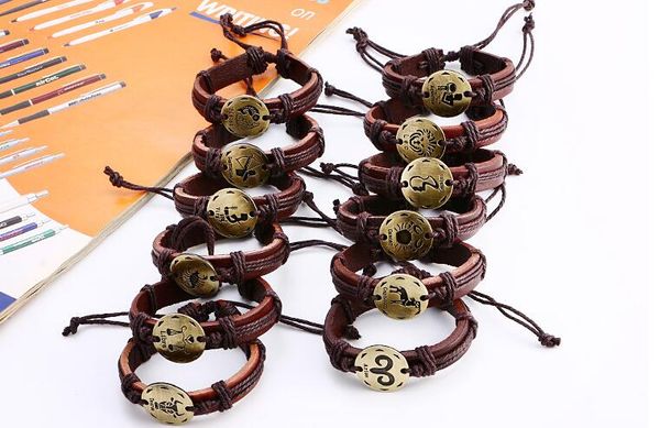 good a++ fashion alloy twelve constellation hand knitting couples kraft bracelet fb291 mix order 20 pieces a lot charm bracelets, Golden;silver
good a++ fashion alloy twelve constellation hand knitting couples kraft bracelet fb291 mix order 20 pieces a lot charm bracelets, Golden;silver