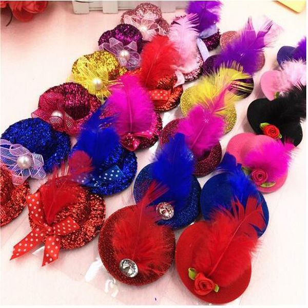 5cm feather hat clip solid felt mini hat hair decoration fascinator base women girl millinery party hats diy accessories mix color
5cm feather hat clip solid felt mini hat hair decoration fascinator base women girl millinery party hats diy accessories mix color
