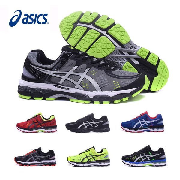 

2019 Asics Gel-Kayano 22 Men Running Shoes Black Gray Green Blue Basketball Shoes Designer Sport Sneakers Size 40.5-45