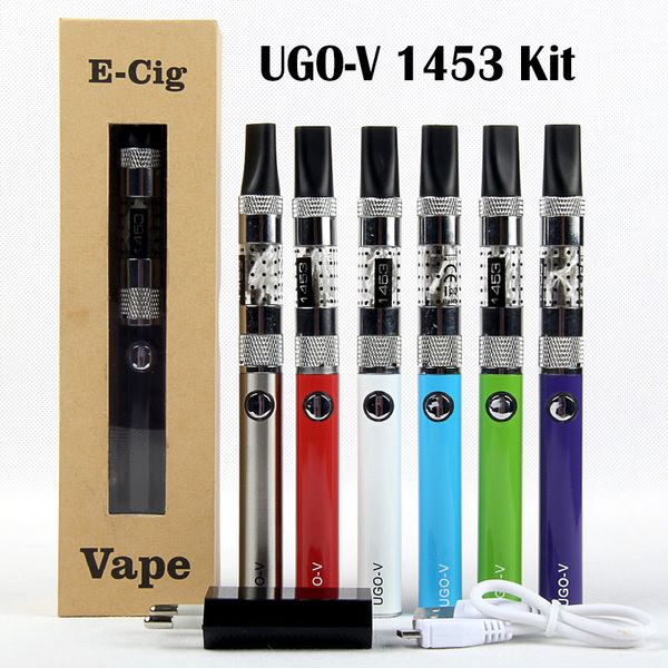 UGO-V 1453 Kit UGO-V Vape Стартовые наборы 650 мАч Высококачественный испаритель 1453 с USB зарядным устройством Plug Подарочная коробка
UGO-V 1453 Kit UGO-V Vape Стартовые наборы 650 мАч Высококачественный испаритель 1453 с USB зарядным устройством Plug Подарочная коробка