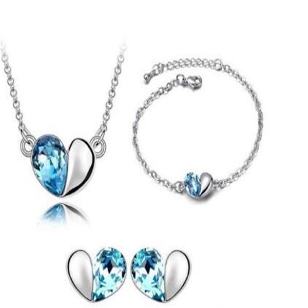 мода кристалл сердце ожерелье серьга для девочек и браслет женщина jewelry set мода ювелирных наборов рождественского подарок, Black
мода кристалл сердце ожерелье серьга для девочек и браслет женщина jewelry set мода ювелирных наборов рождественского подарок, Black