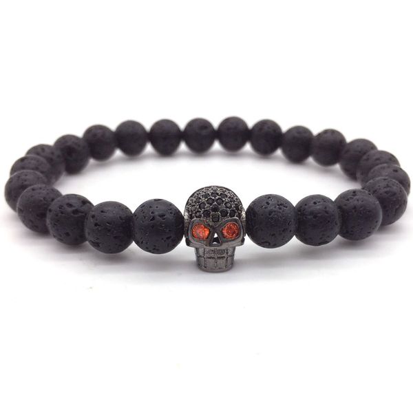 new arrival diy trendy skull charm bracelets for men black cz skull head men bracelets lava stone jewelry christmas gift
new arrival diy trendy skull charm bracelets for men black cz skull head men bracelets lava stone jewelry christmas gift