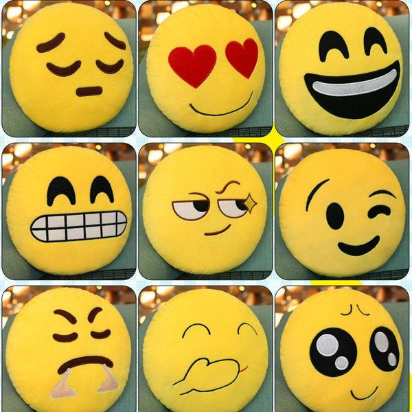 50PC30cm Emoji Plush Hold pillow cartoon bag pendant QQ Expression Stuffed Plush doll emoji toys for Kids Keychains Keyrings 21 style
50PC30cm Emoji Plush Hold pillow cartoon bag pendant QQ Expression Stuffed Plush doll emoji toys for Kids Keychains Keyrings 21 style