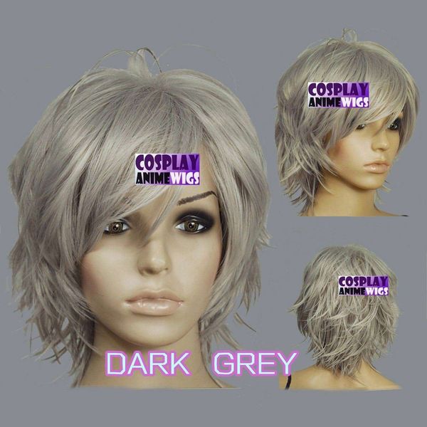 40cm dark grey heat styleable hand spikeable shaggy cut cosplay wigs 64_906, Golden;white
40cm dark grey heat styleable hand spikeable shaggy cut cosplay wigs 64_906, Golden;white