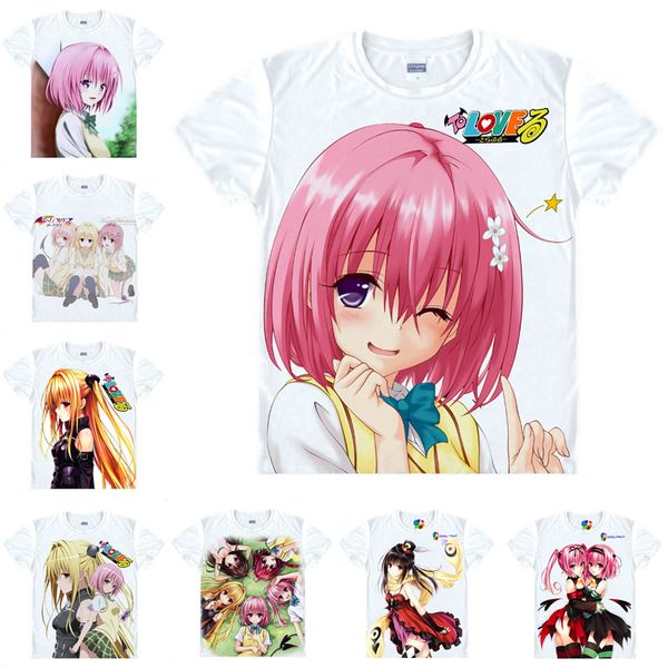 japanese anime shirt to love-ru t-shirts multi-style short sleeve golden darkness yami momo velia deviluke cosplay costume kawaii gift, White;black
japanese anime shirt to love-ru t-shirts multi-style short sleeve golden darkness yami momo velia deviluke cosplay costume kawaii gift, White;black