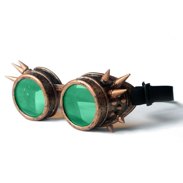wholesale- gothic steampunk cool new men women welding goggles cosplay antique spikes vintage victorian glasses eyewear cheap, White;black
wholesale- gothic steampunk cool new men women welding goggles cosplay antique spikes vintage victorian glasses eyewear cheap, White;black