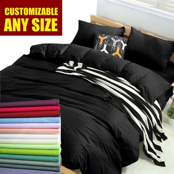 wholesale- custom cotton solid duvet cover set 16 size bedding sets king,high density white black bedclothes,quilt cover pillowcase #38
wholesale- custom cotton solid duvet cover set 16 size bedding sets king,high density white black bedclothes,quilt cover pillowcase #38