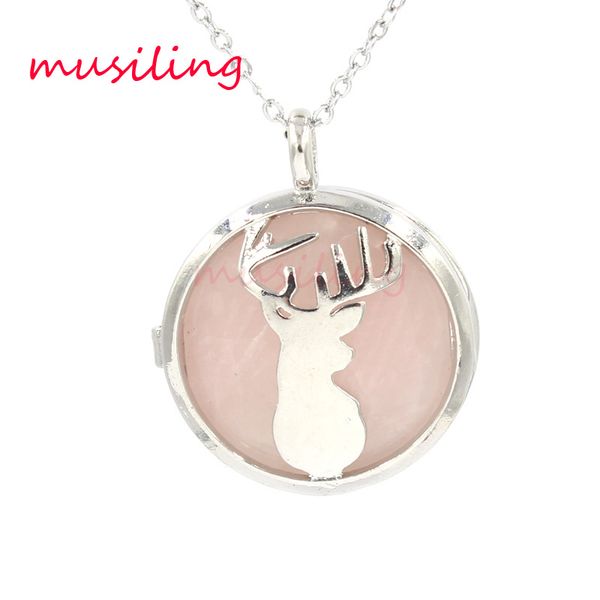 openwork sika deer head locket pendants natural gem stone pendulum turquoise lapis lazuli etc stone bead charms fashion jewelry for women, Silver
openwork sika deer head locket pendants natural gem stone pendulum turquoise lapis lazuli etc stone bead charms fashion jewelry for women, Silver