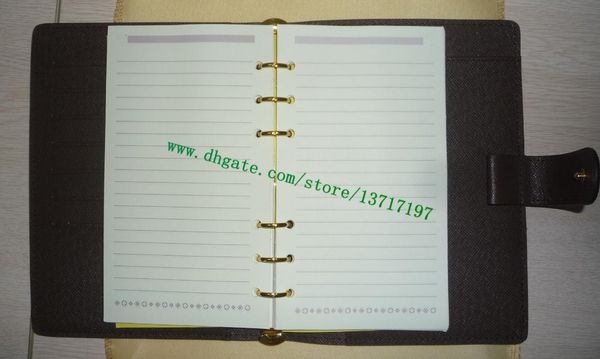 Top Oriiginal Grade Brown Plaid Canvas Coated Real Calf Leather MEDIUM RING AGENDA COVER R20700 Comes with 75 pages refills Gold Hardware
Top Oriiginal Grade Brown Plaid Canvas Coated Real Calf Leather MEDIUM RING AGENDA COVER R20700 Comes with 75 pages refills Gold Hardware