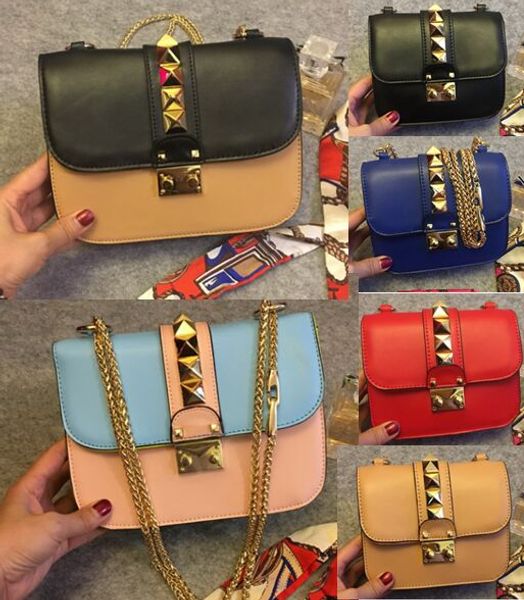 designer handbags genuine leather bag rivet chain crossbody bags women shoulder bags 12color
designer handbags genuine leather bag rivet chain crossbody bags women shoulder bags 12color