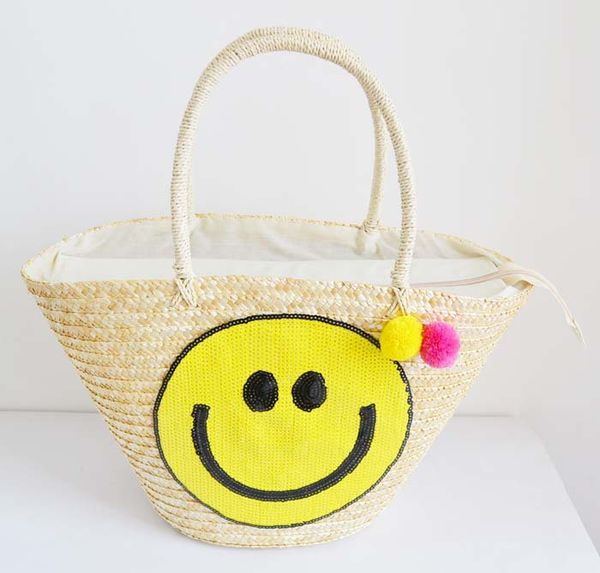 selling korea designer smile smiling beauty straw bucket bag korean new woven straw tote with hairball summer causal vocation bag
selling korea designer smile smiling beauty straw bucket bag korean new woven straw tote with hairball summer causal vocation bag
