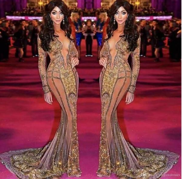 yasmine petty walk the red carpet mermaid prom dresses new long sleeve see through 2021 v neck formal evening dresses, Black;red
yasmine petty walk the red carpet mermaid prom dresses new long sleeve see through 2021 v neck formal evening dresses, Black;red