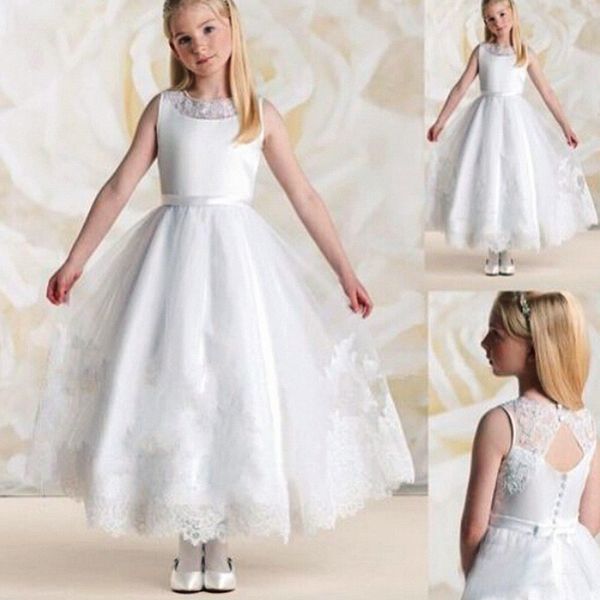 flower girl dress for wedding party new style halter princess dresses for children formal clothes white ball gown dresses, White;blue
flower girl dress for wedding party new style halter princess dresses for children formal clothes white ball gown dresses, White;blue