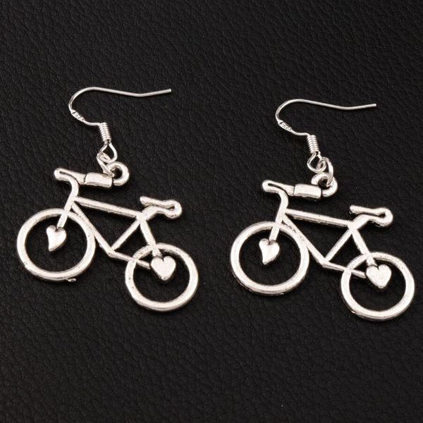 Open Heart Bike Bicycle Earrings 925 Silver Fish Ear Hook 30pairs/lot Antique Silver 30.8x39mm Chandelier Jewelry E264
Open Heart Bike Bicycle Earrings 925 Silver Fish Ear Hook 30pairs/lot Antique Silver 30.8x39mm Chandelier Jewelry E264