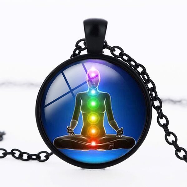 Reiki chakra pendant OM Glass long necklace chakra healing mandala necklace yoga indian jewelry christmas gift for women
Reiki chakra pendant OM Glass long necklace chakra healing mandala necklace yoga indian jewelry christmas gift for women