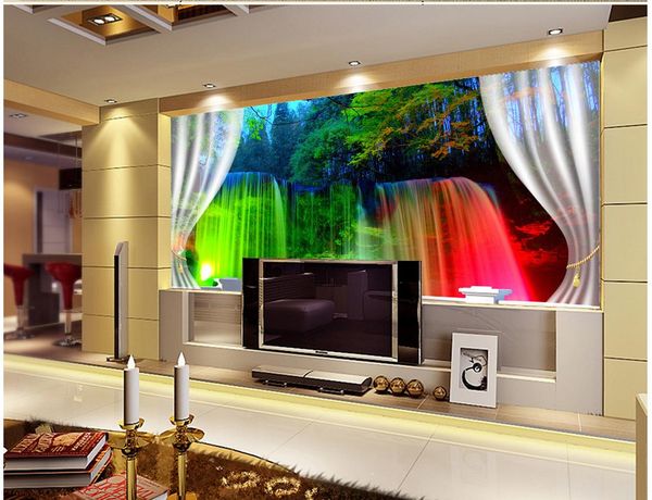 3d window with a colorful waterfall tv set mural 3d wallpaper 3d wall papers for tv backdrop
3d window with a colorful waterfall tv set mural 3d wallpaper 3d wall papers for tv backdrop