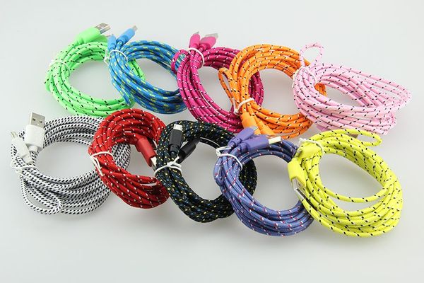 colorful new 1m 2m 3m fabric nylon braided micro usb cable for samsung for blackberry for htc cloth braided cable 100pcs
colorful new 1m 2m 3m fabric nylon braided micro usb cable for samsung for blackberry for htc cloth braided cable 100pcs