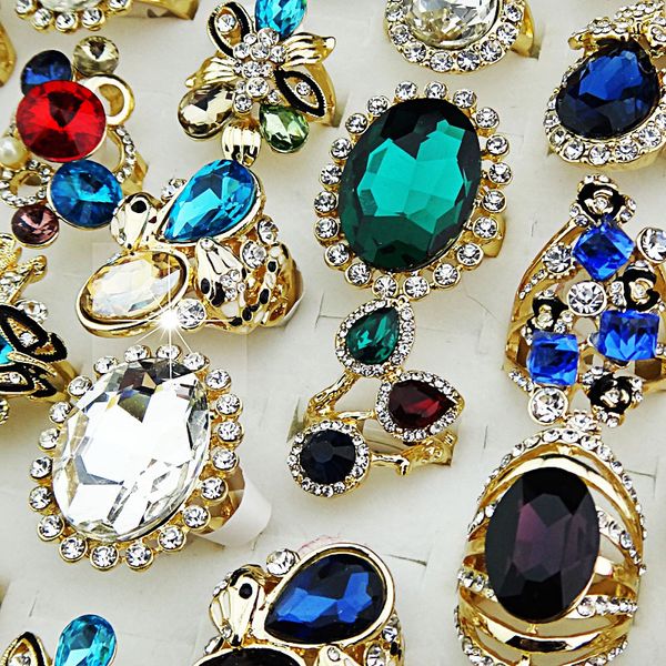 trendy 10pcs 2017 new arrival big large cubic zirconia rhinestones crystal 18k gold p luxury women rings wholesale lots a248, Golden;silver
trendy 10pcs 2017 new arrival big large cubic zirconia rhinestones crystal 18k gold p luxury women rings wholesale lots a248, Golden;silver
