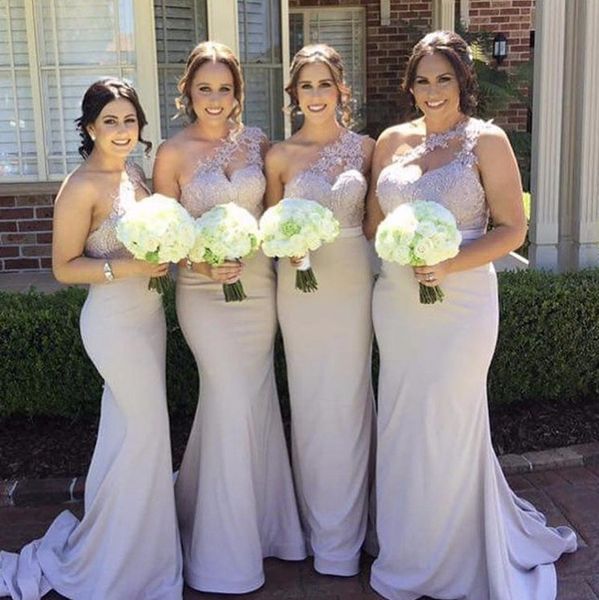 2017 lace lavender sleeveless mermaid bridesmaid dresses long wedding party dresses vestidos de festa maid of honor gowns, White;pink
2017 lace lavender sleeveless mermaid bridesmaid dresses long wedding party dresses vestidos de festa maid of honor gowns, White;pink