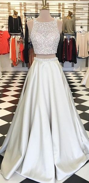 new arrival two piece prom dress beaded crystals sleeveless homecoming dress a-line floor-length hollow back evening gown, Black;red
new arrival two piece prom dress beaded crystals sleeveless homecoming dress a-line floor-length hollow back evening gown, Black;red