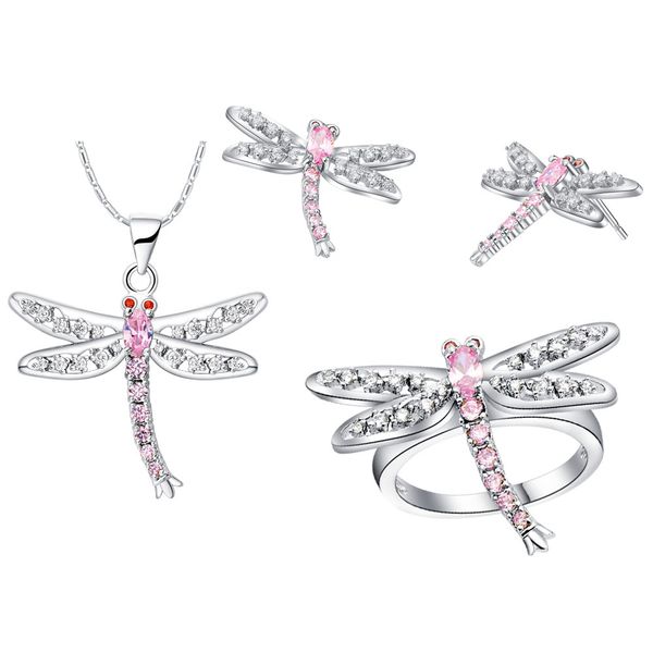 Mujer for women gift ilver jewelry pentend earring ring 925 terling ilver cu tom high end american cry tal dragonfly et pink
Mujer for women gift ilver jewelry pentend earring ring 925 terling ilver cu tom high end american cry tal dragonfly et pink