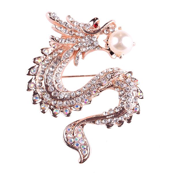 fashion luxury men woman gold-color brooch imitation pearl rhinestone chinese dragon breastpin corsage scarves hijab lapel pins, Gray
fashion luxury men woman gold-color brooch imitation pearl rhinestone chinese dragon breastpin corsage scarves hijab lapel pins, Gray