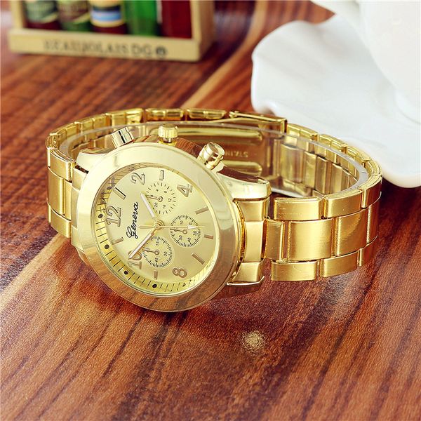 wristwatches fashion men's watches business quartz watch geneva steel watches personality casual fashion dress watches relogio w0776, Slivery;brown
wristwatches fashion men's watches business quartz watch geneva steel watches personality casual fashion dress watches relogio w0776, Slivery;brown